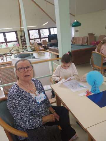 Rencontre intergénérationnelle avec l'école Saint-Henri du Bizet, photo 10 sur 49