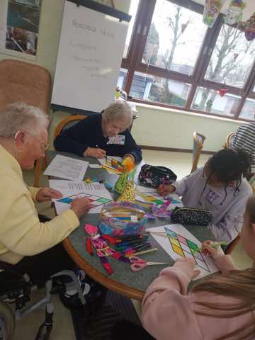 Rencontre intergénérationnelle avec l'école Saint-Henri du Bizet, photo 14 sur 49