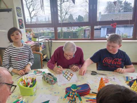 Rencontre intergénérationnelle avec l'école Saint-Henri du Bizet, photo 22 sur 49