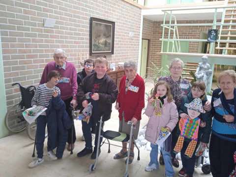 Rencontre intergénérationnelle avec l'école Saint-Henri du Bizet, photo 27 sur 49