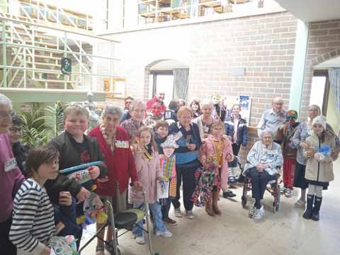 Rencontre intergénérationnelle avec l'école Saint-Henri du Bizet, photo 29 sur 49