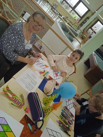 Rencontre intergénérationnelle avec l'école Saint-Henri du Bizet, photo 40 sur 49