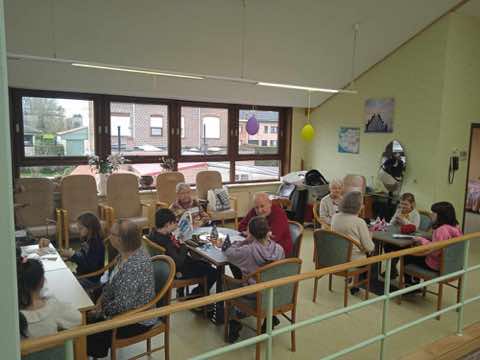 Rencontre intergénérationnelle avec l'école Saint-Henri du Bizet, photo 43 sur 49