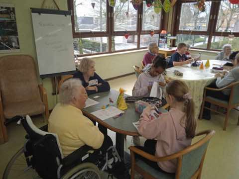 Rencontre intergénérationnelle avec l'école Saint-Henri du Bizet, photo 44 sur 49